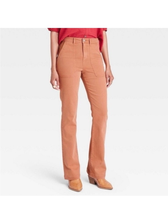 Knox Rose Denim - Knox Rose Boot-Cut Jeans in Rust
